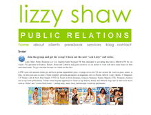 Tablet Screenshot of lizzyshawpr.com